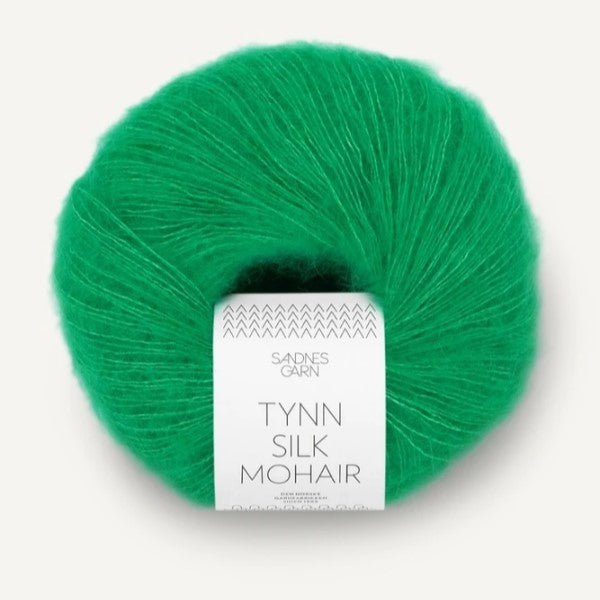 Mohair deals silk yarn