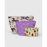 Baggu - Go Pouch Set