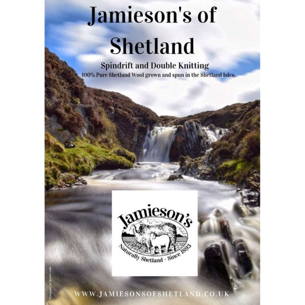 Jamieson's of Shetland - Spindrift/DK Colour Card