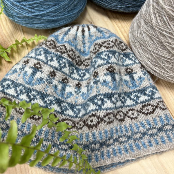 Bonnie Isle Hat - Yarn Kit in Uradale Yarns
